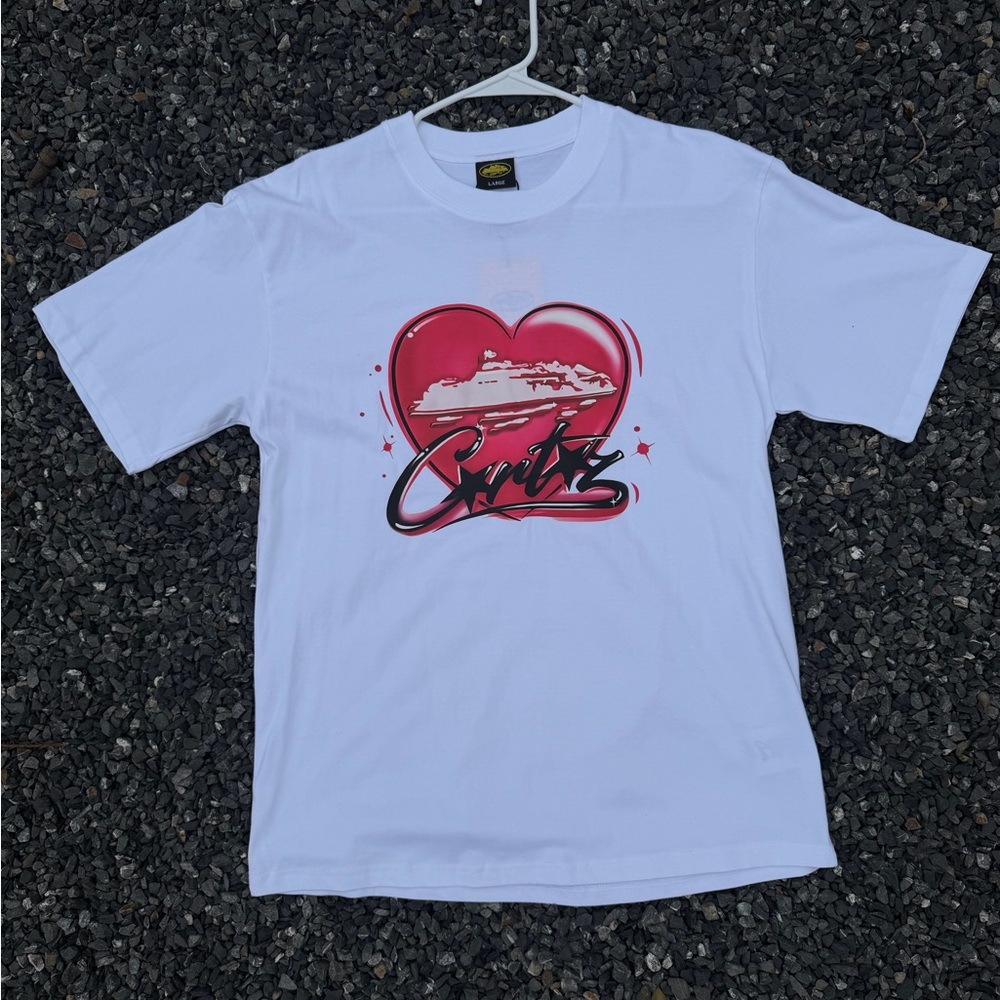 Corteiz Graphic Pink heart Tee